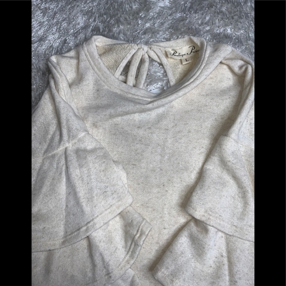 Penelope Project Women’s Ruffle Bell Sleeve Blouse Size large - Picture 4 of 10